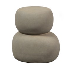 SIDE TABLE CONCRETE GRAY OUTDOOR 47     - CAFE, SIDE TABLES